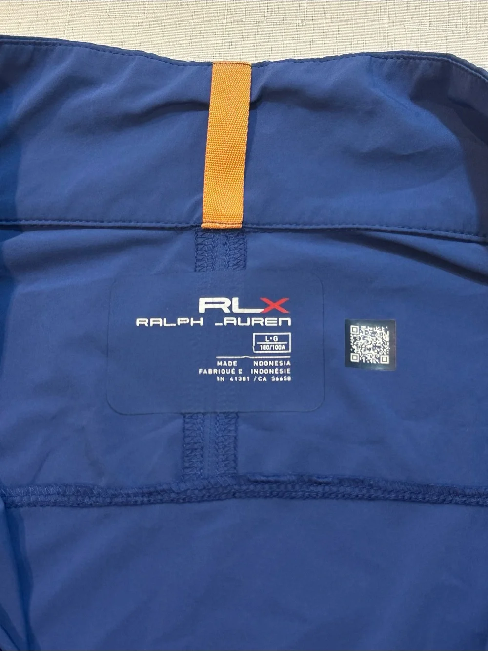 RLX Ralph Lauren Performance 1/2 Zip Golf Jacket L